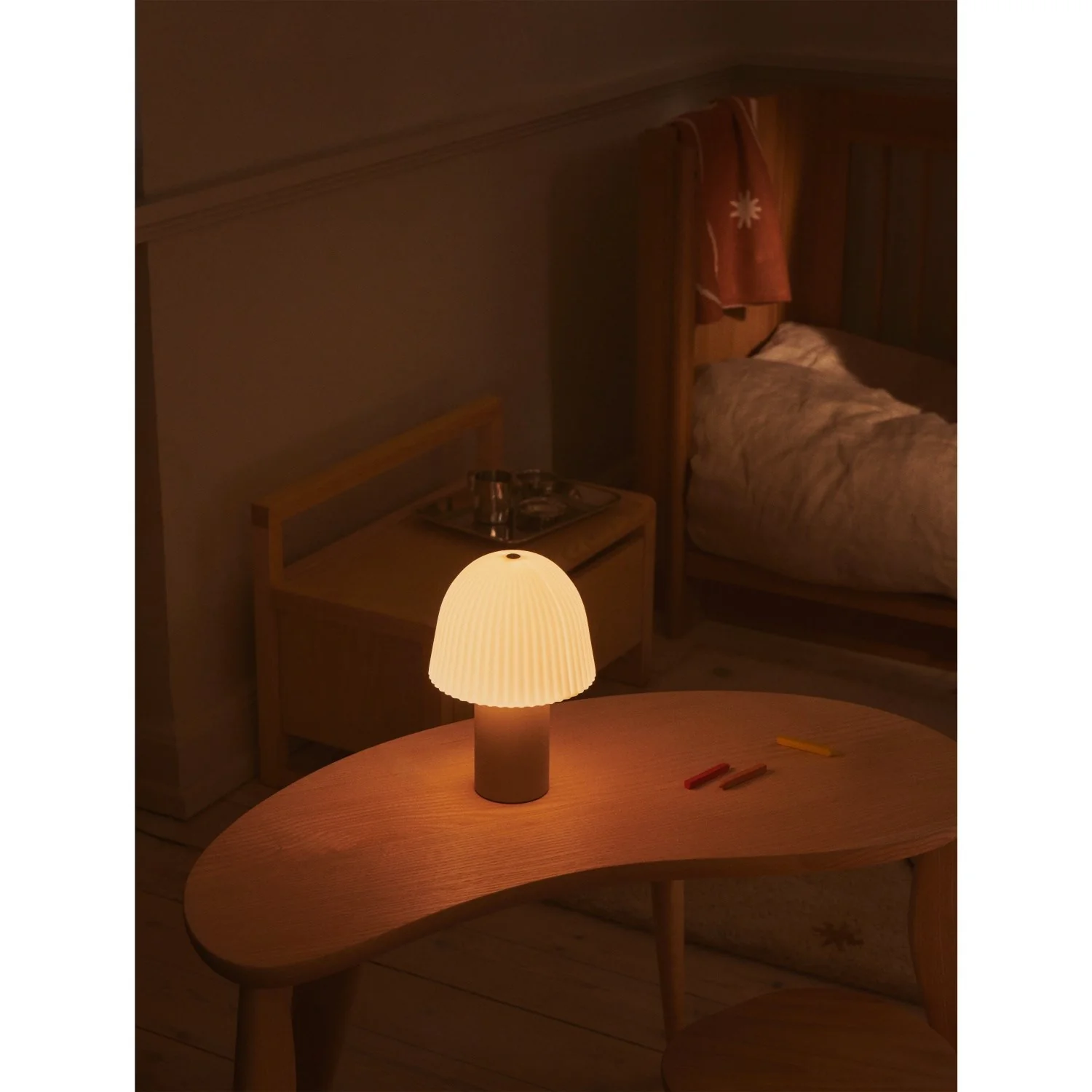 Ferm Living Natural Ash Feve Kids Taburet - Image 4