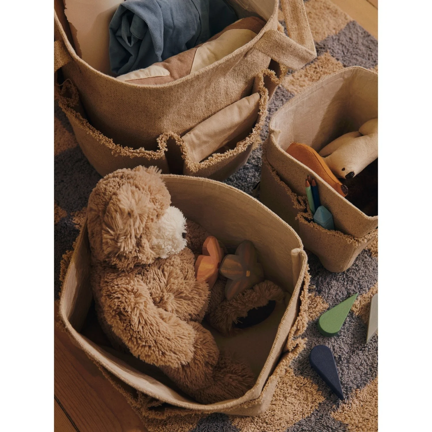 Ferm Living Natural Hokan Tekstil Opbevaring - Image 2