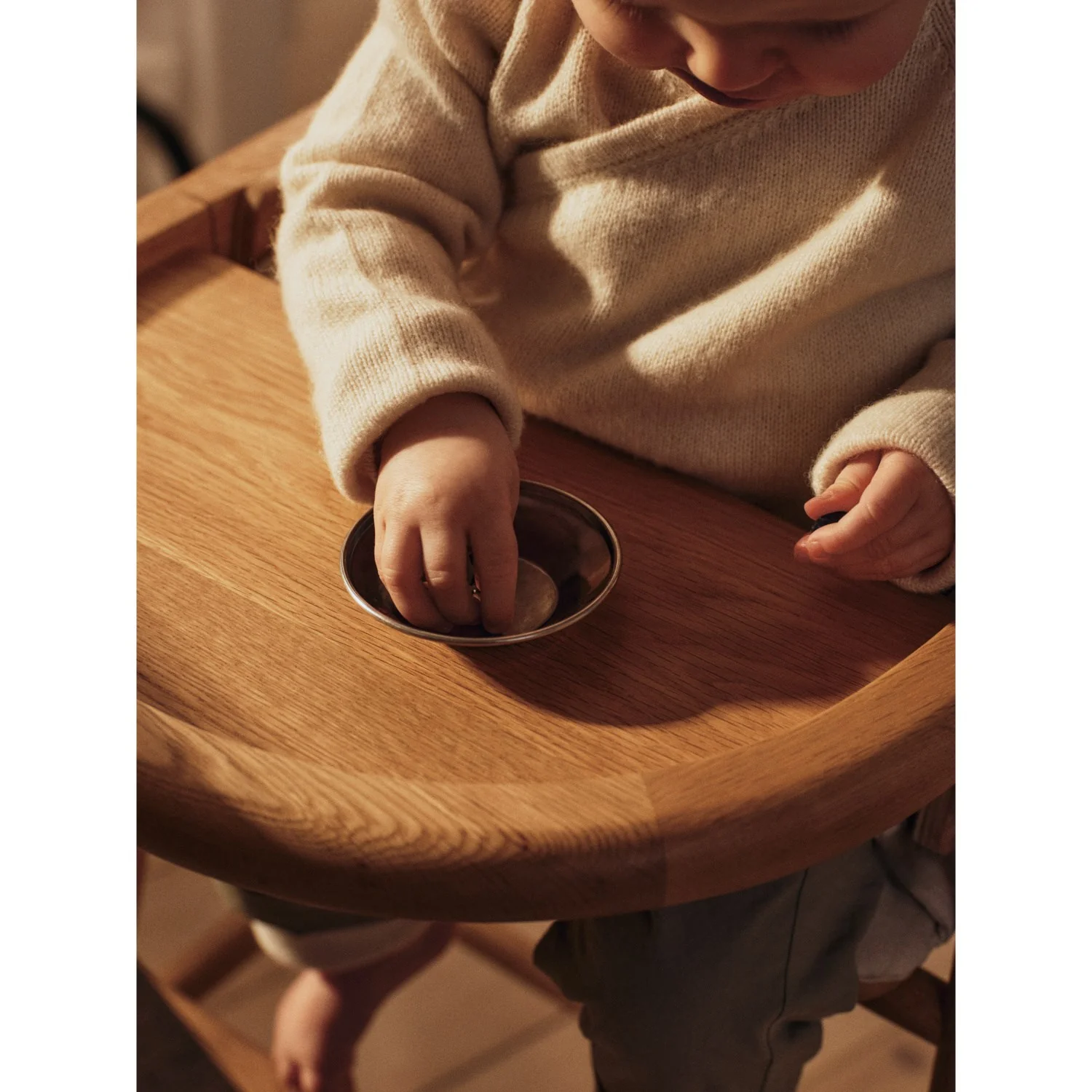 Ferm Living Natural Oak Muru Højstol - Image 3