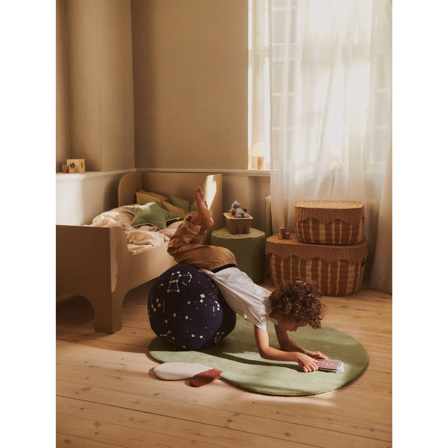 Ferm Living Natural/Off-white Rivan Opbevaringskurve 2 Pak - Image 4