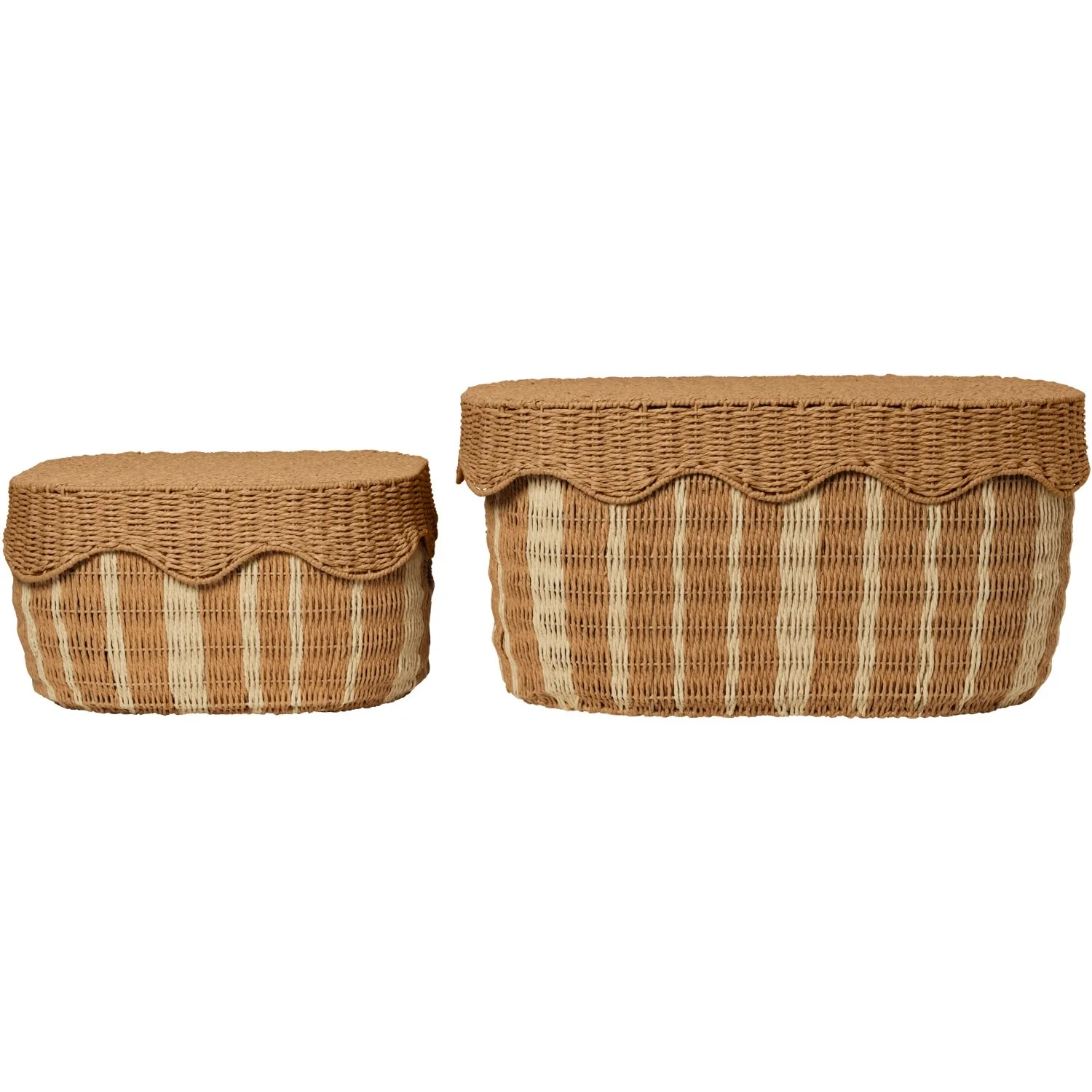 Ferm Living Natural/Off-white Rivan Opbevaringskurve 2 Pak - Image 6