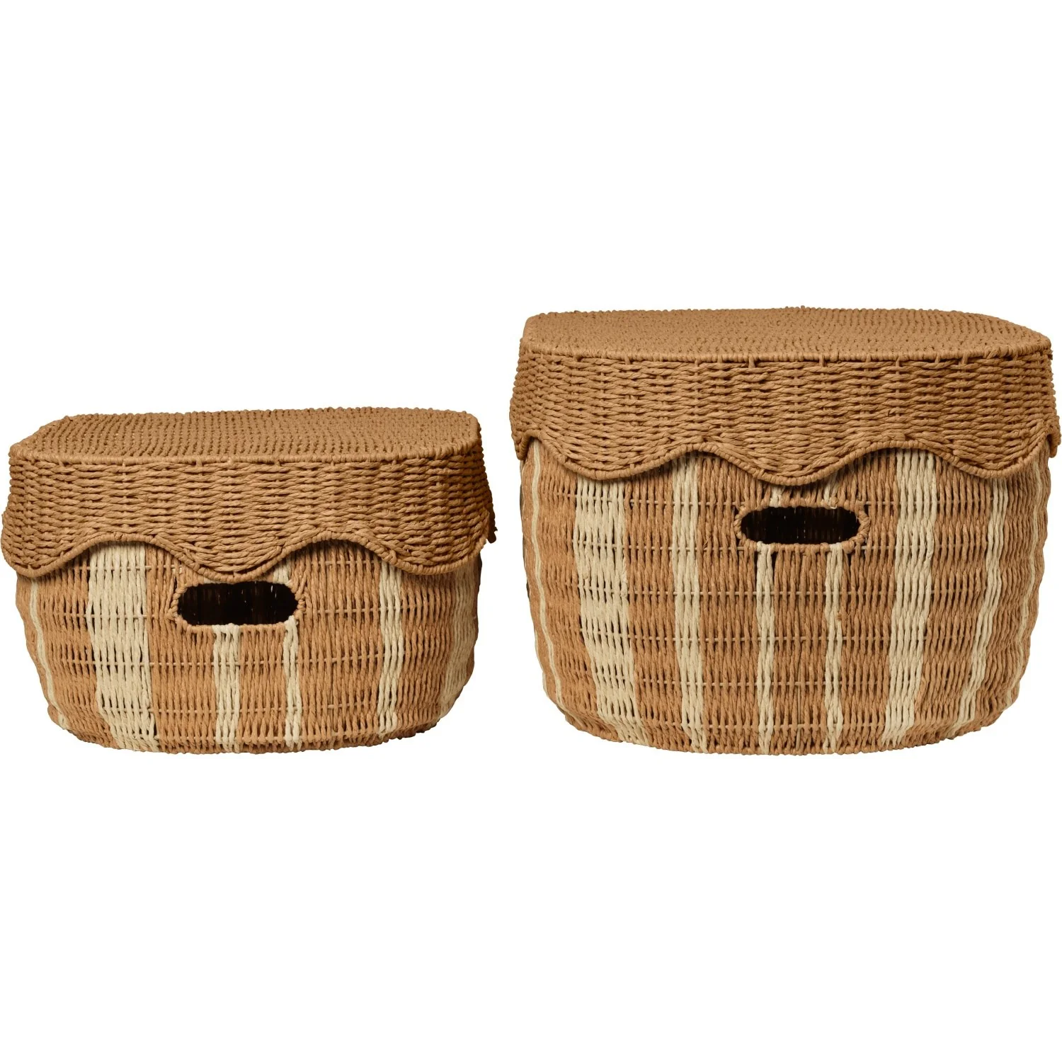 Ferm Living Natural/Off-white Rivan Opbevaringskurve 2 Pak - Image 7