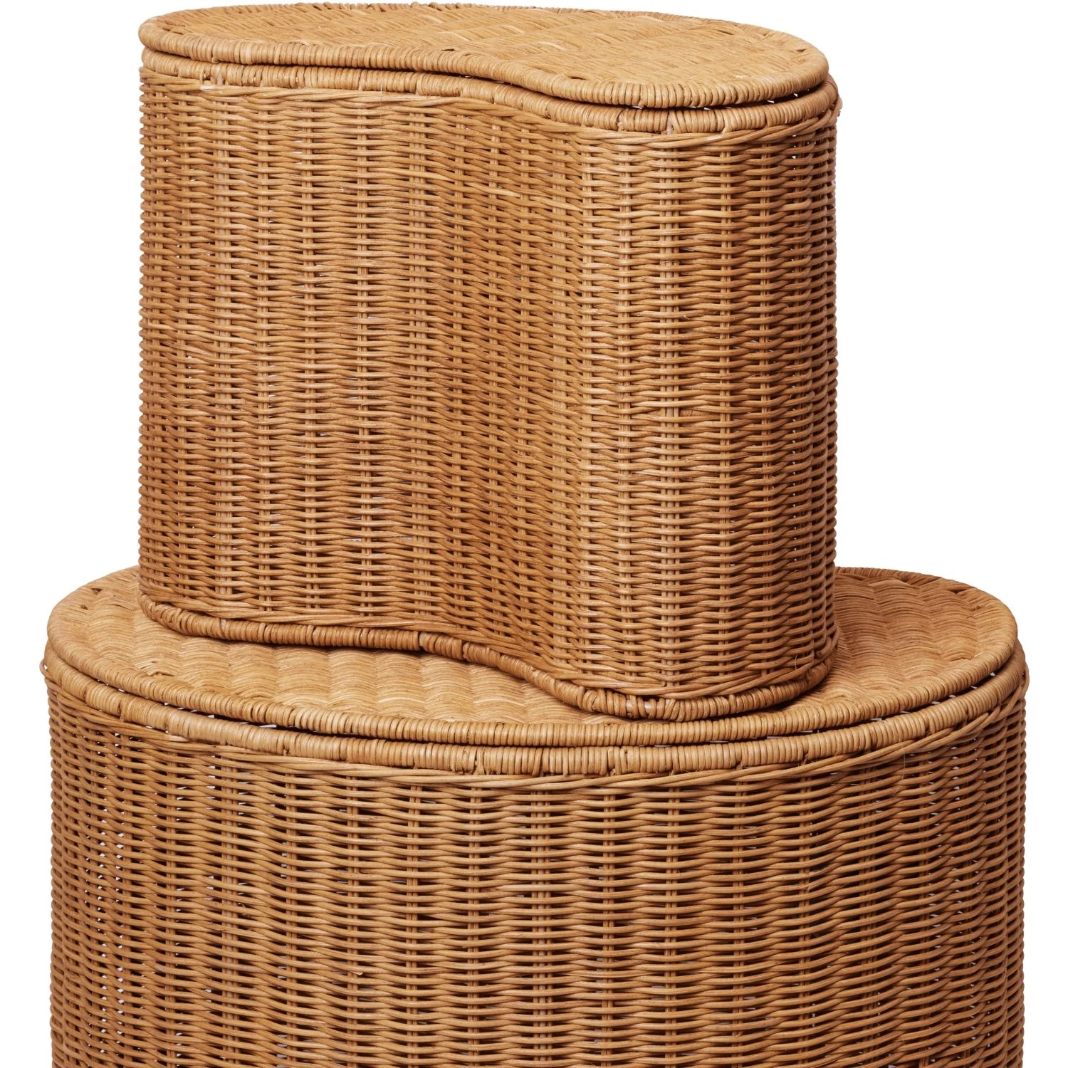 Ferm Living Natural Willora Flettet Opbevaring 2-Pak - Image 13
