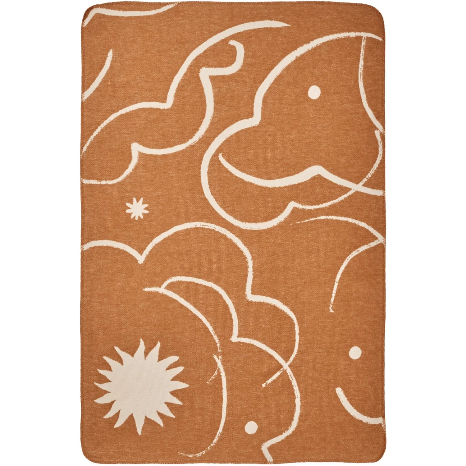 Ferm Living Sienna/Parchment Skye Tæppe - Image 6