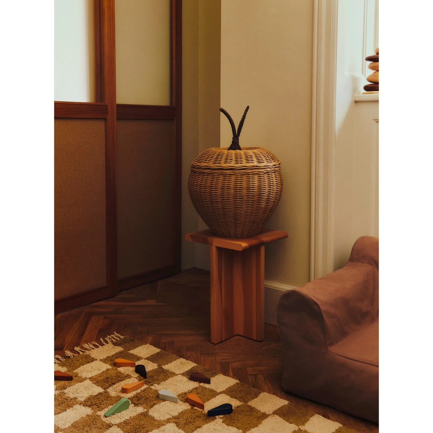 Ferm Living Tan Billow Sækkestol - Image 10