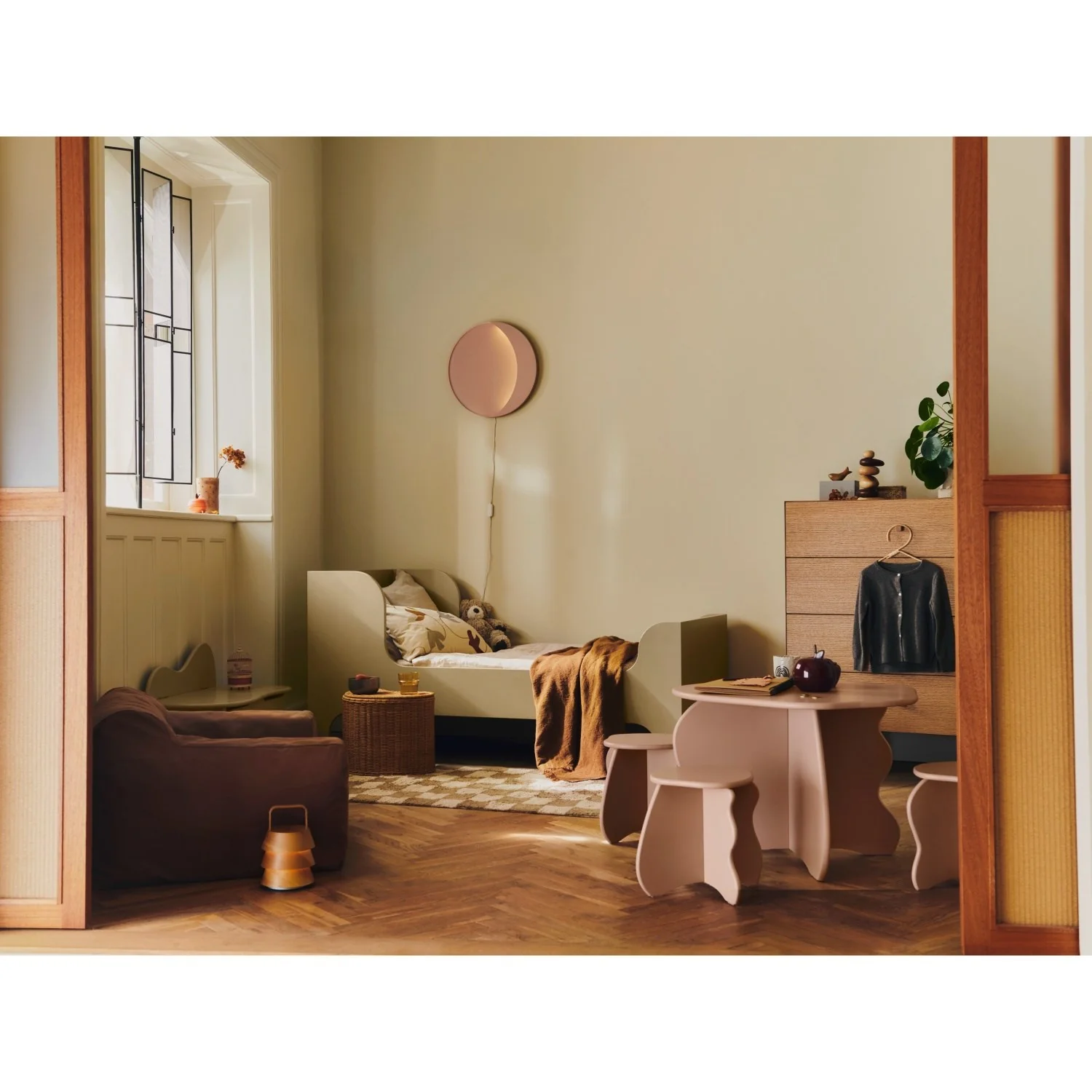 Ferm Living Tan Billow Sækkestol - Image 9