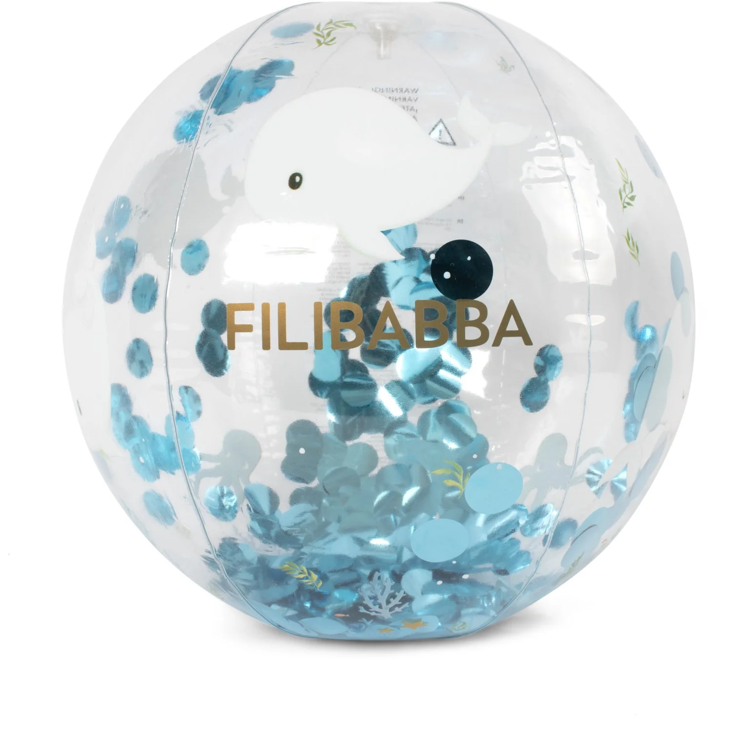 FILIBABBA Christian's Whale Tales Confetti Alfie Badebold