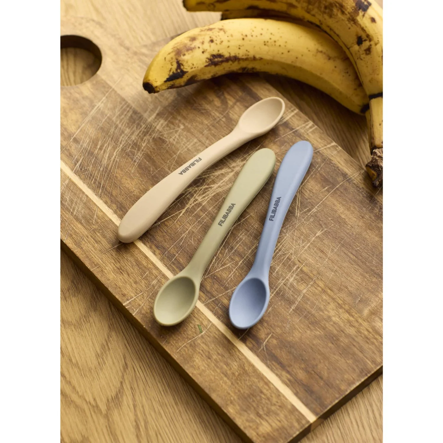 FILIBABBA Ocean Mix Silicone Feeding Skeer 3-Pak - Image 4