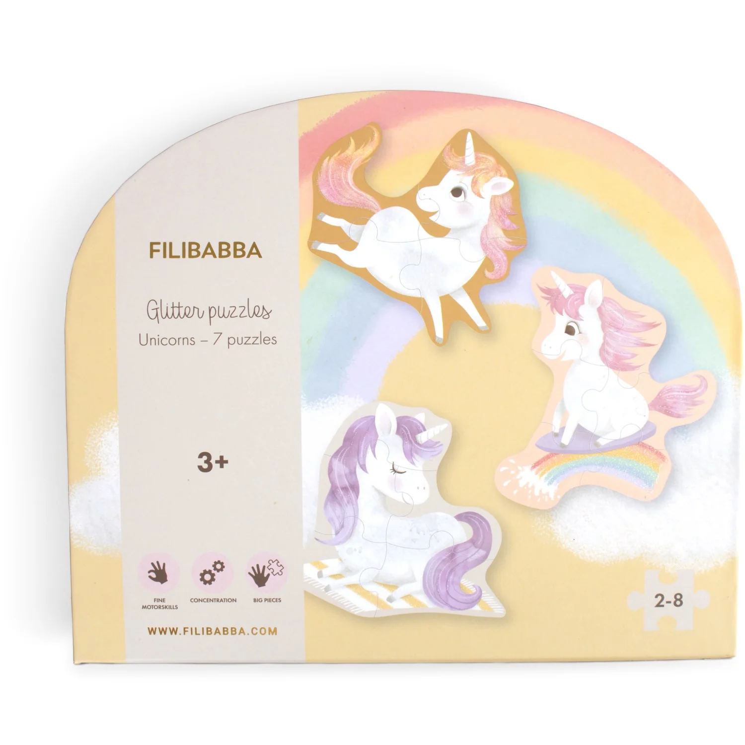 FILIBABBA Shores Sæt Med 7 Puslespil - Image 8