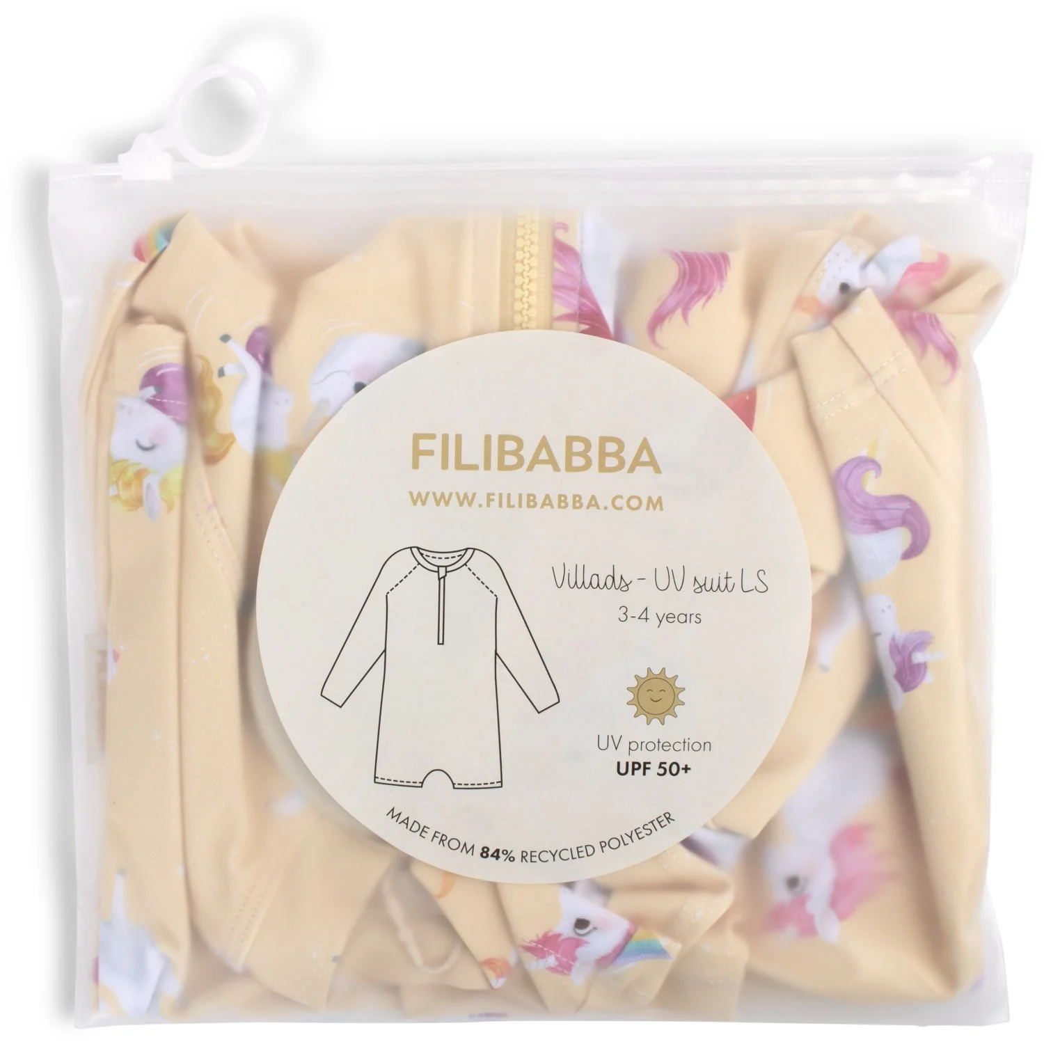 FILIBABBA Unicorn Shores Villads Uv Dragt - Image 4