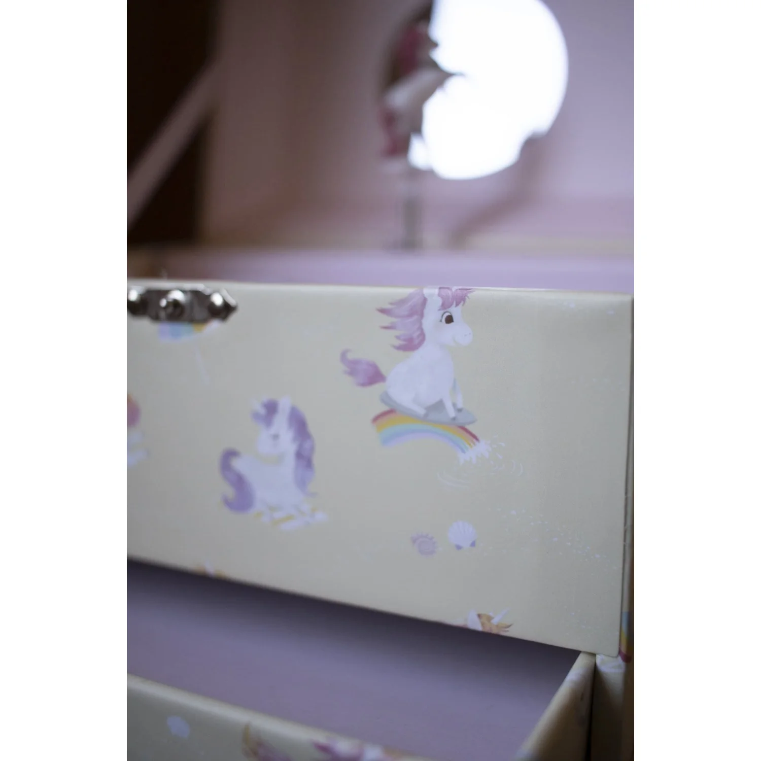 FILIBABBA Unicorn Smykkeskrin Med Musik - Image 6