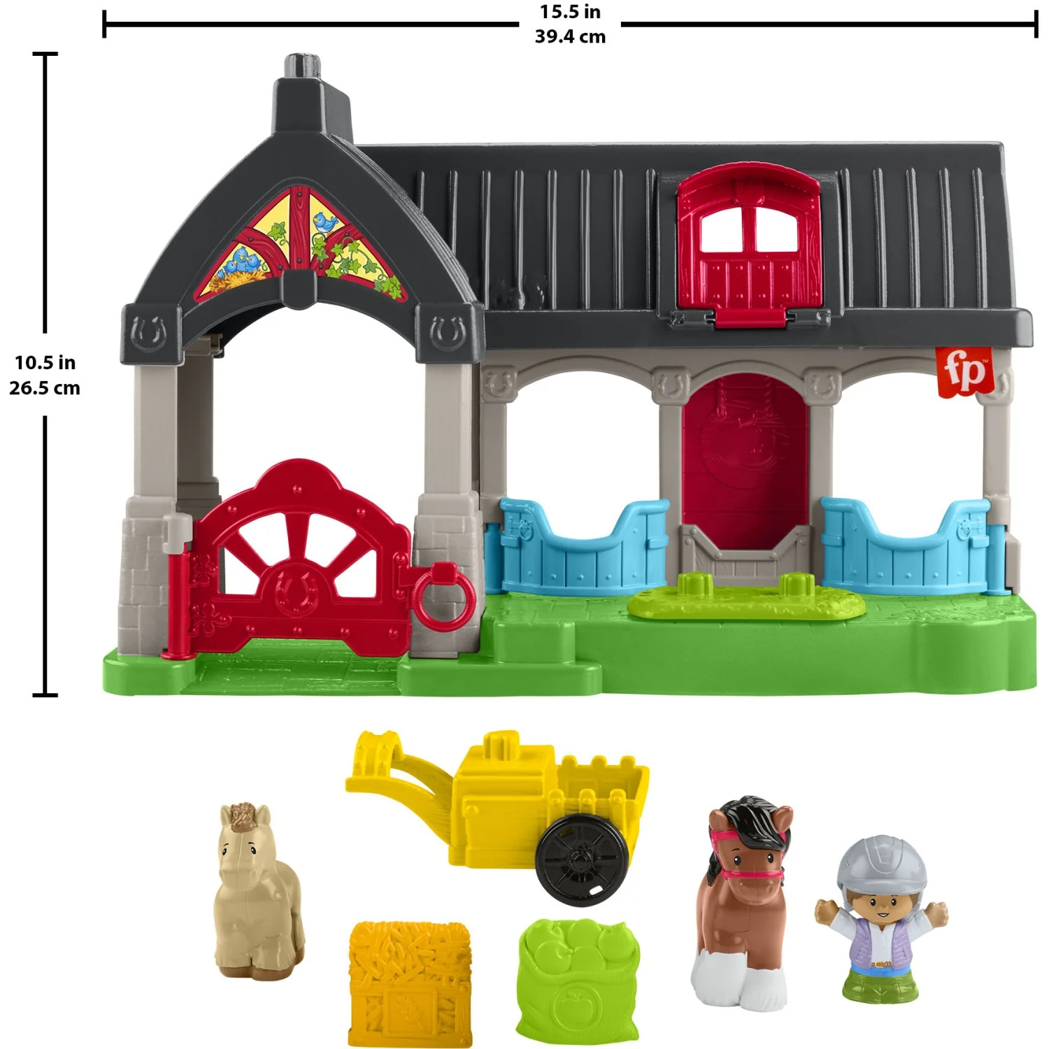Fisher-Price® Little People Friendly Hestestald - Image 20