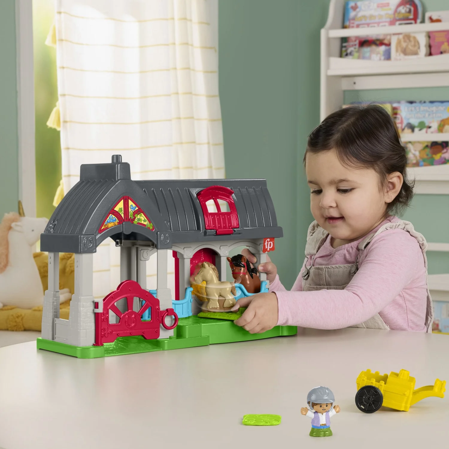 Fisher-Price® Little People Friendly Hestestald - Image 3