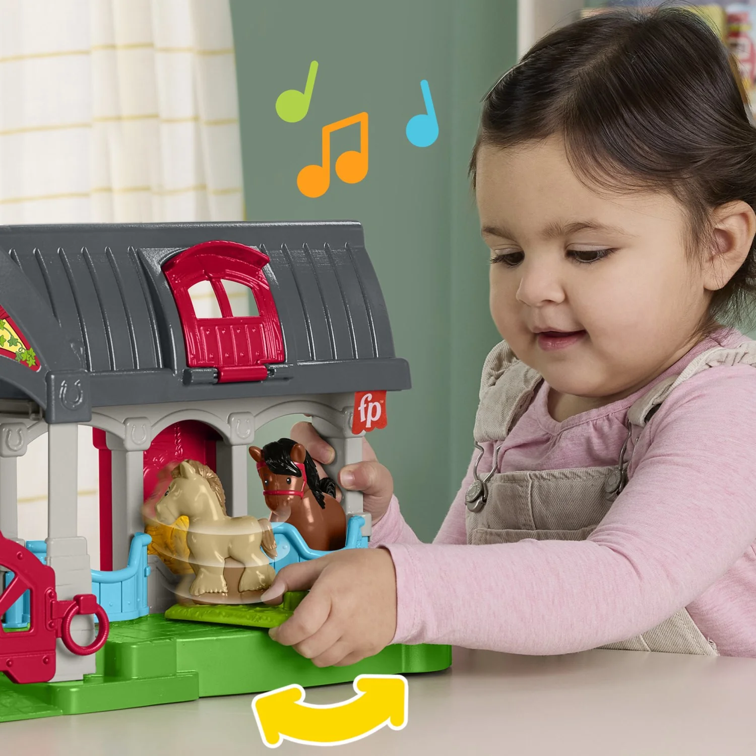 Fisher-Price® Little People Friendly Hestestald - Image 4