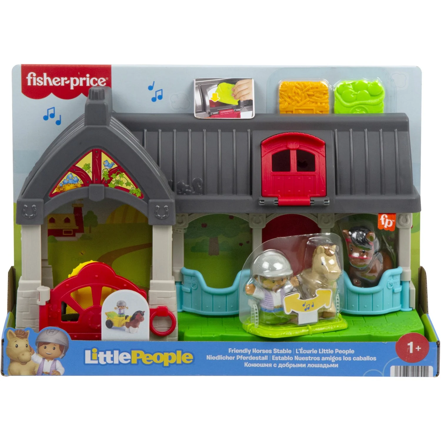 Fisher-Price® Little People Friendly Hestestald - Image 6