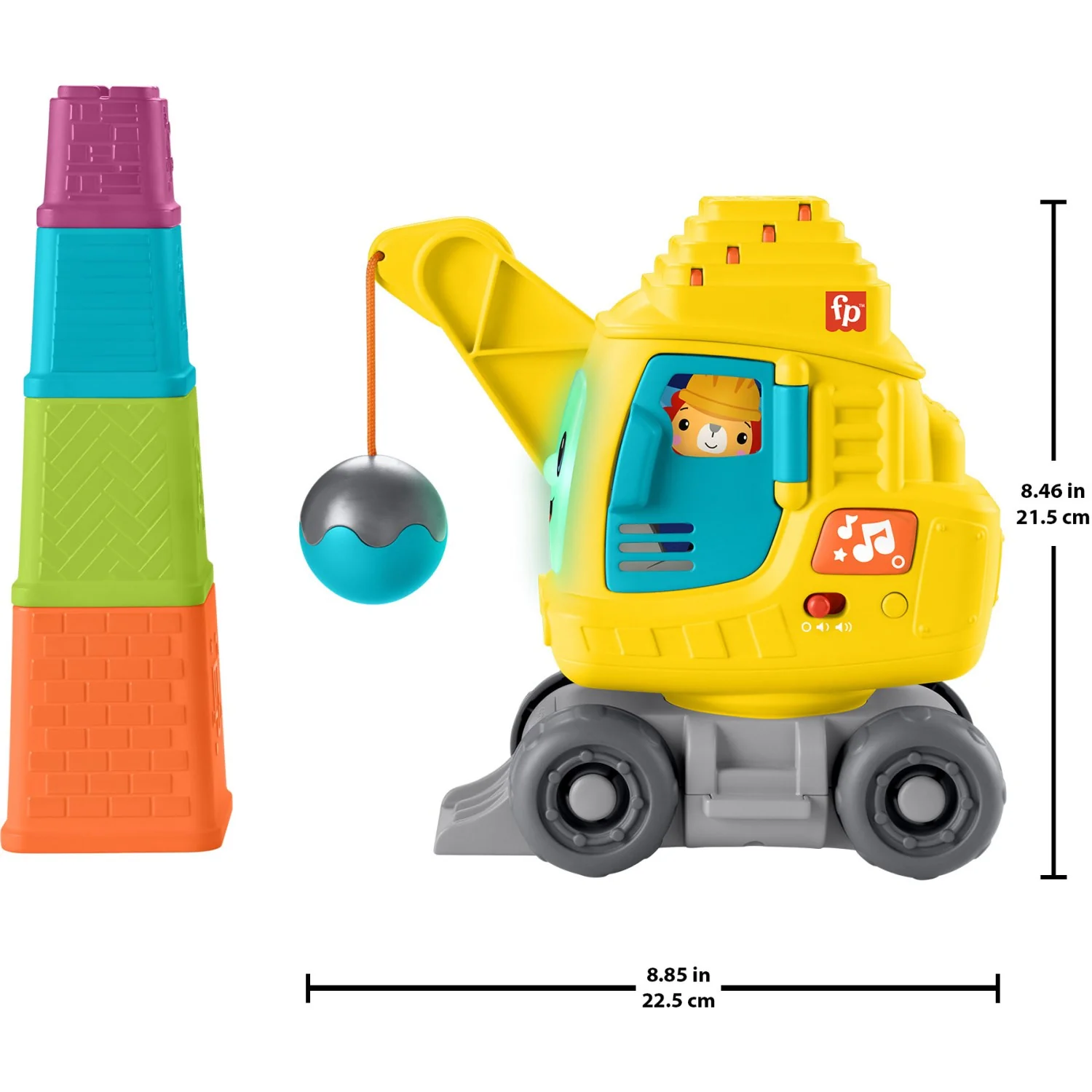 Fisher-Price® Tæl & Stabl Kran - Image 21