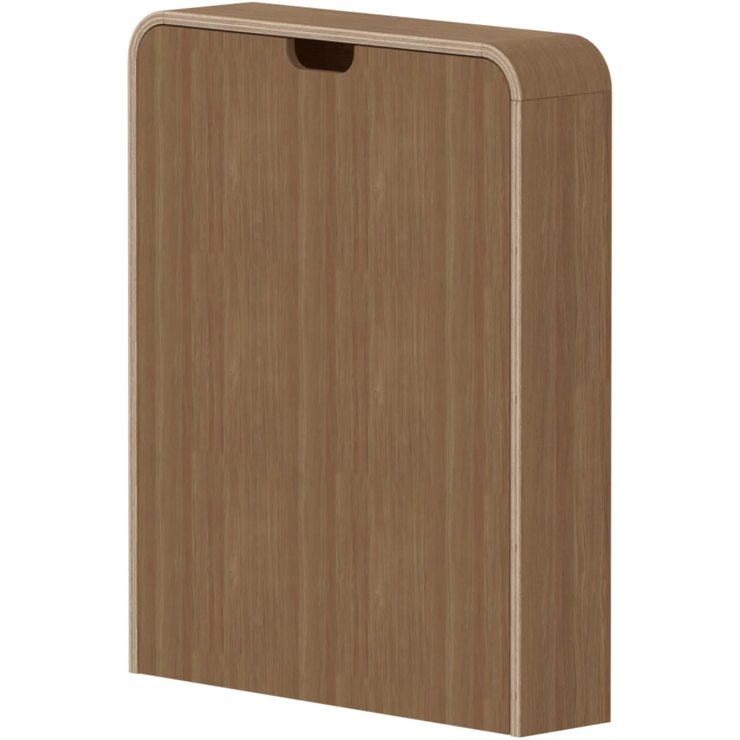 FLEXA Oak Væghængt Puslebord - Image 9