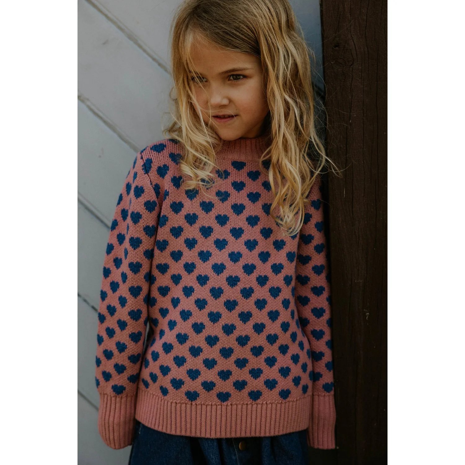 Fliink Ash Rose Janie Heart Pullover - Image 2