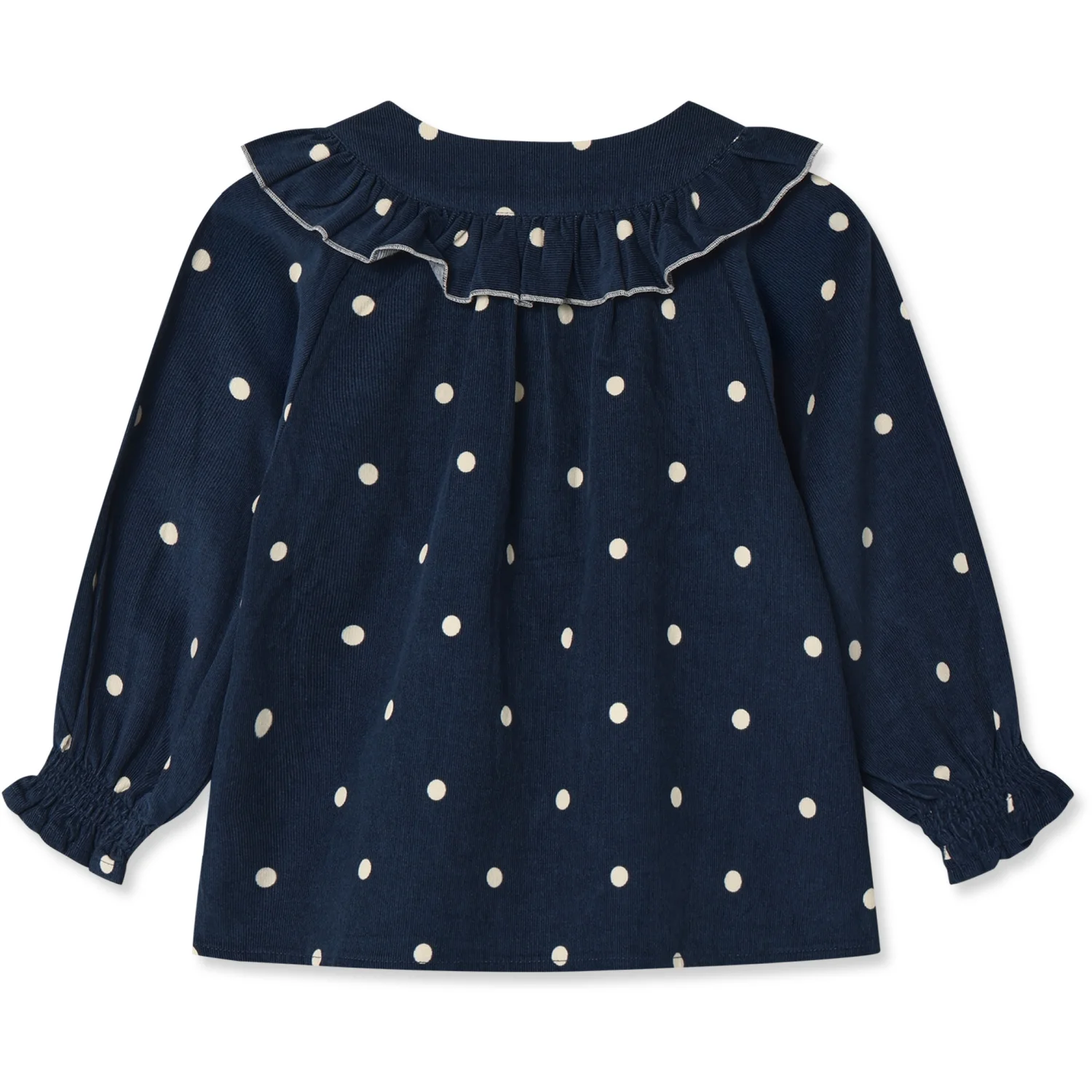 Fliink Insignia Blue AOP Dolly Dot Bluse - Image 2