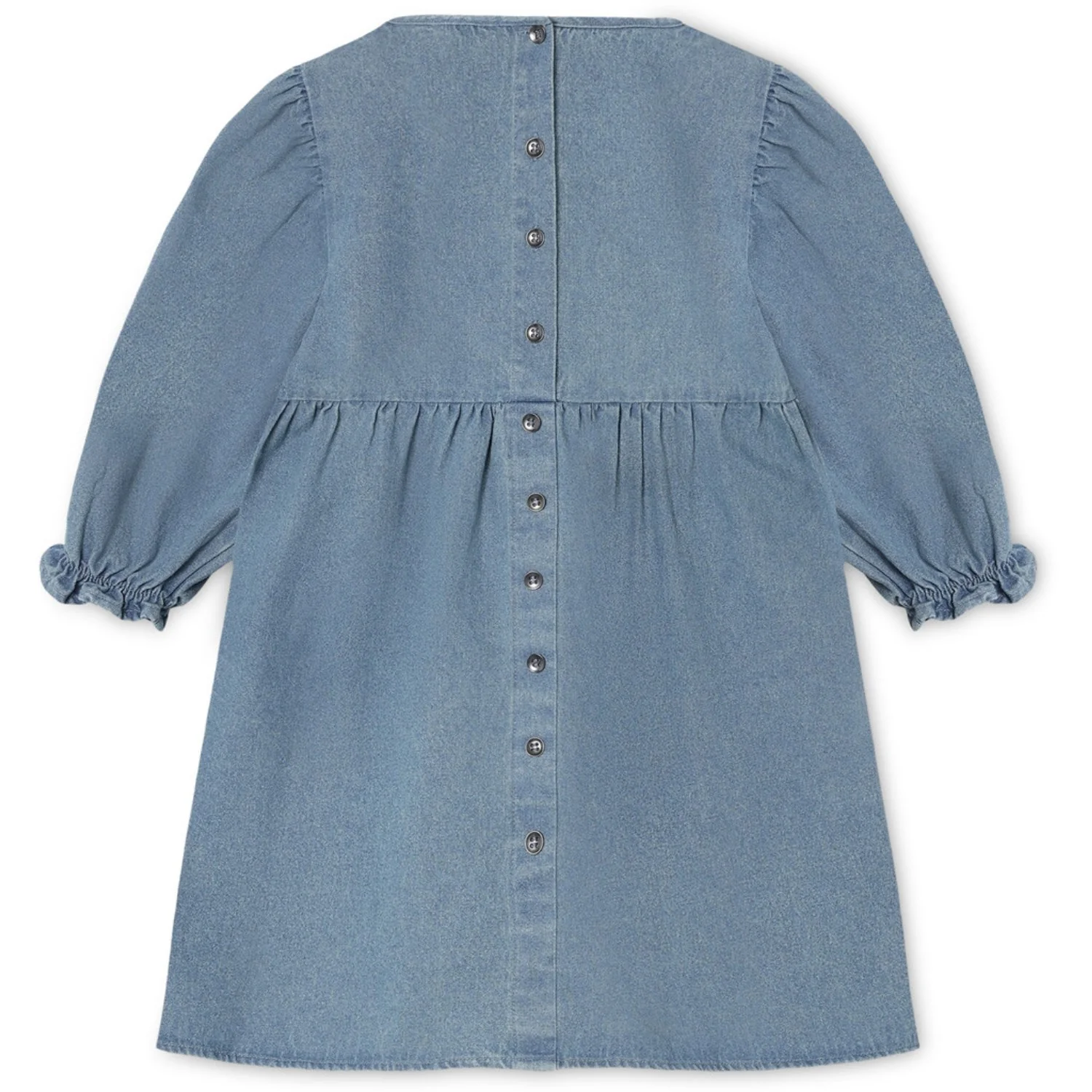 Fliink Medium Denim Blue Donny Ls Kjole - Image 2