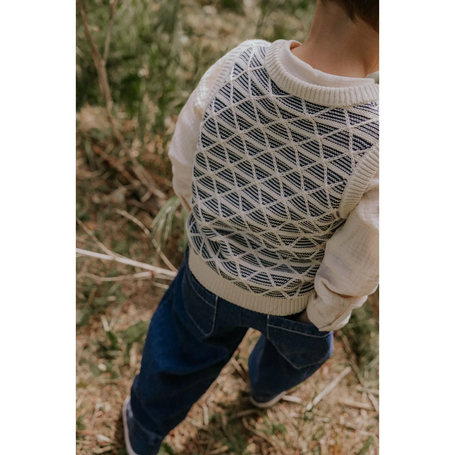 Fliink Sandshell Sune Strik Vest - Image 2