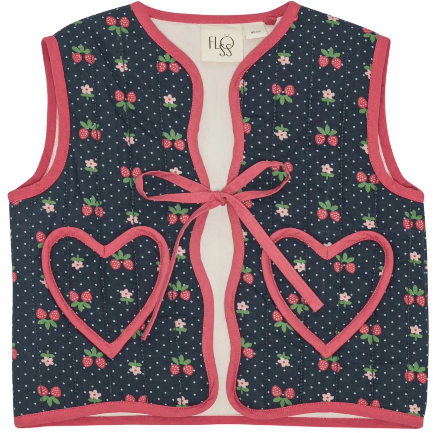 Flöss Navy Space Berry Sofia Vest