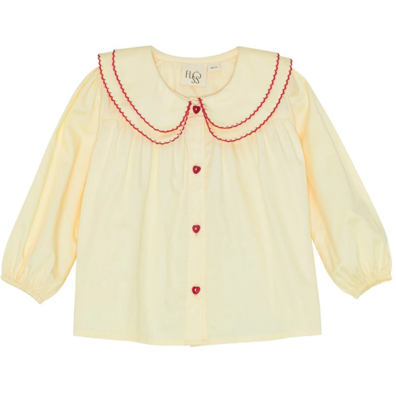 Flöss Soft White Darling Bluse