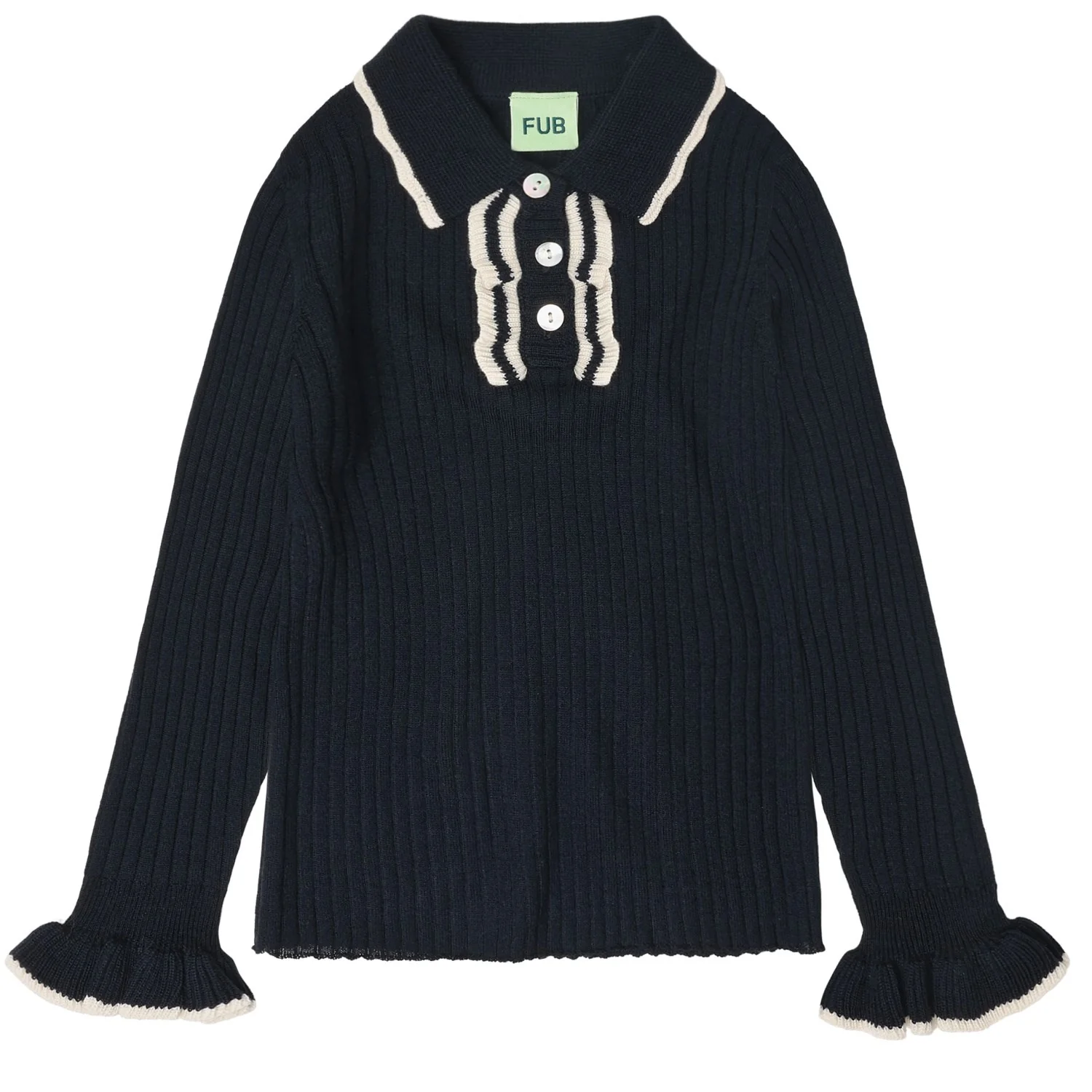 FUB Dark Navy Flæse Polo