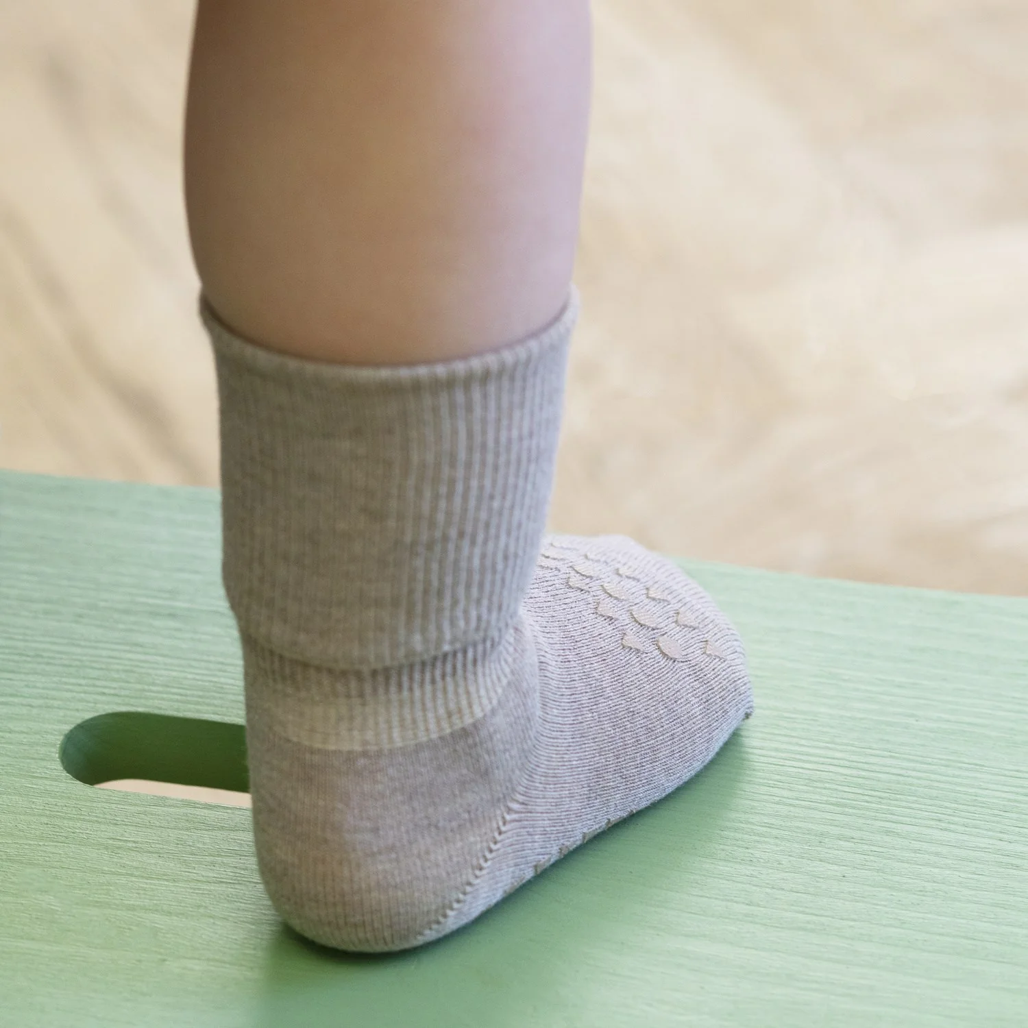 Gobabygo Sand Non-Slip Strømper Bambus - Image 5