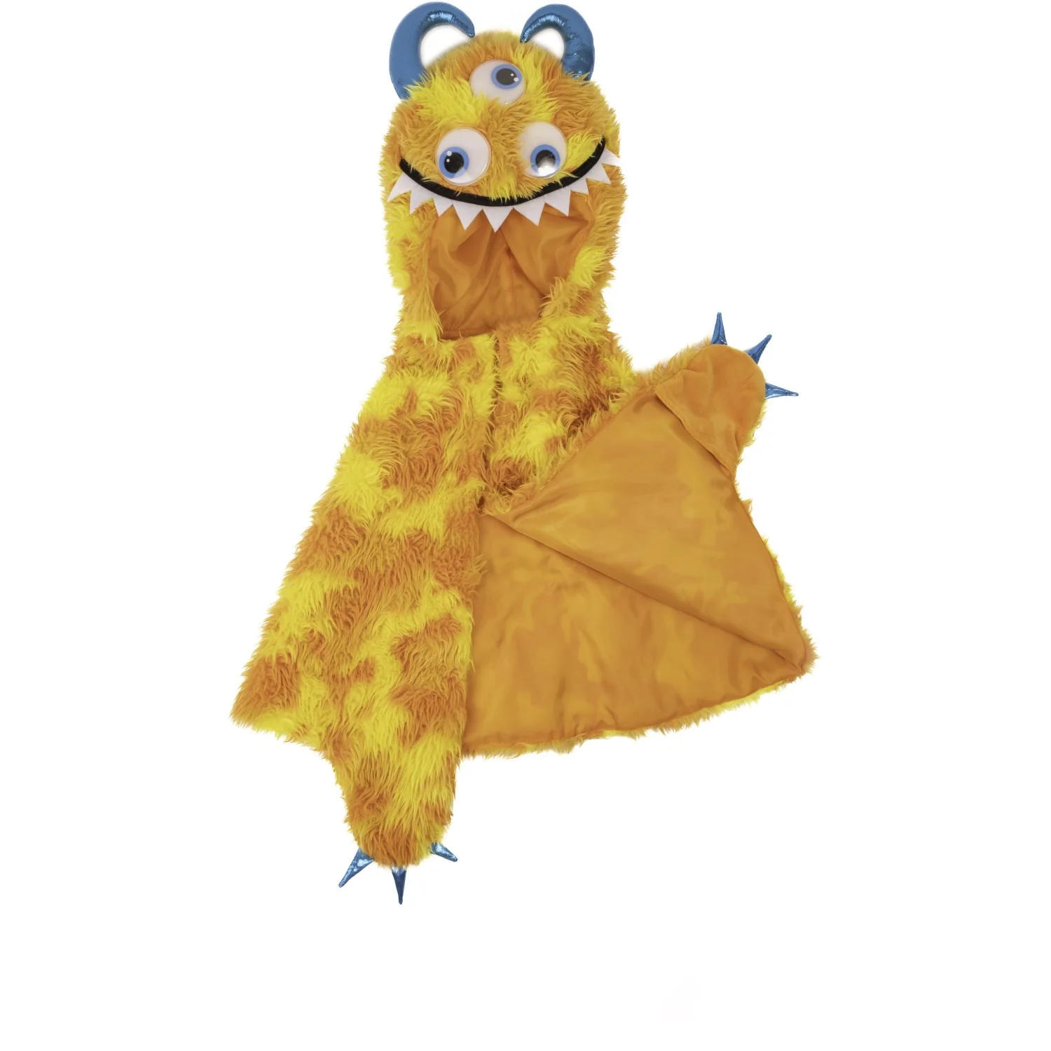 Great Pretenders Giggle The Monster Kappe, Orange/Yellow - Image 8