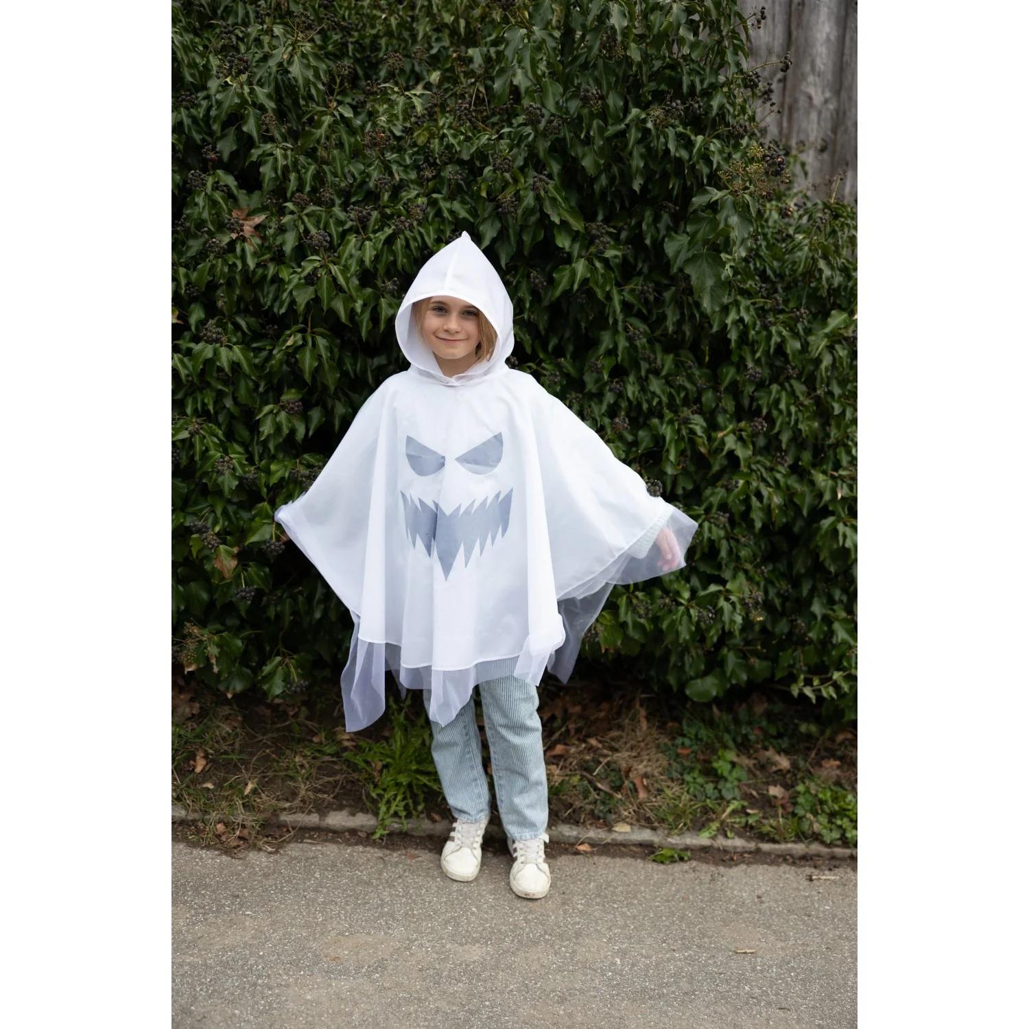 Great Pretenders Spooky Ghost Poncho - Image 3