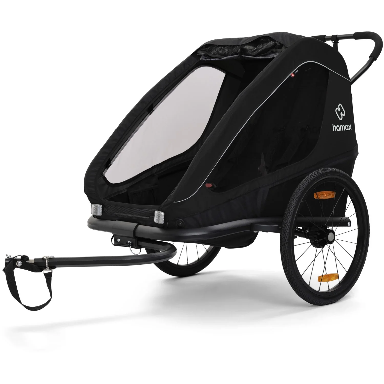 Hamax Cykelanhænger Traveller Dobbelt Black - Image 2
