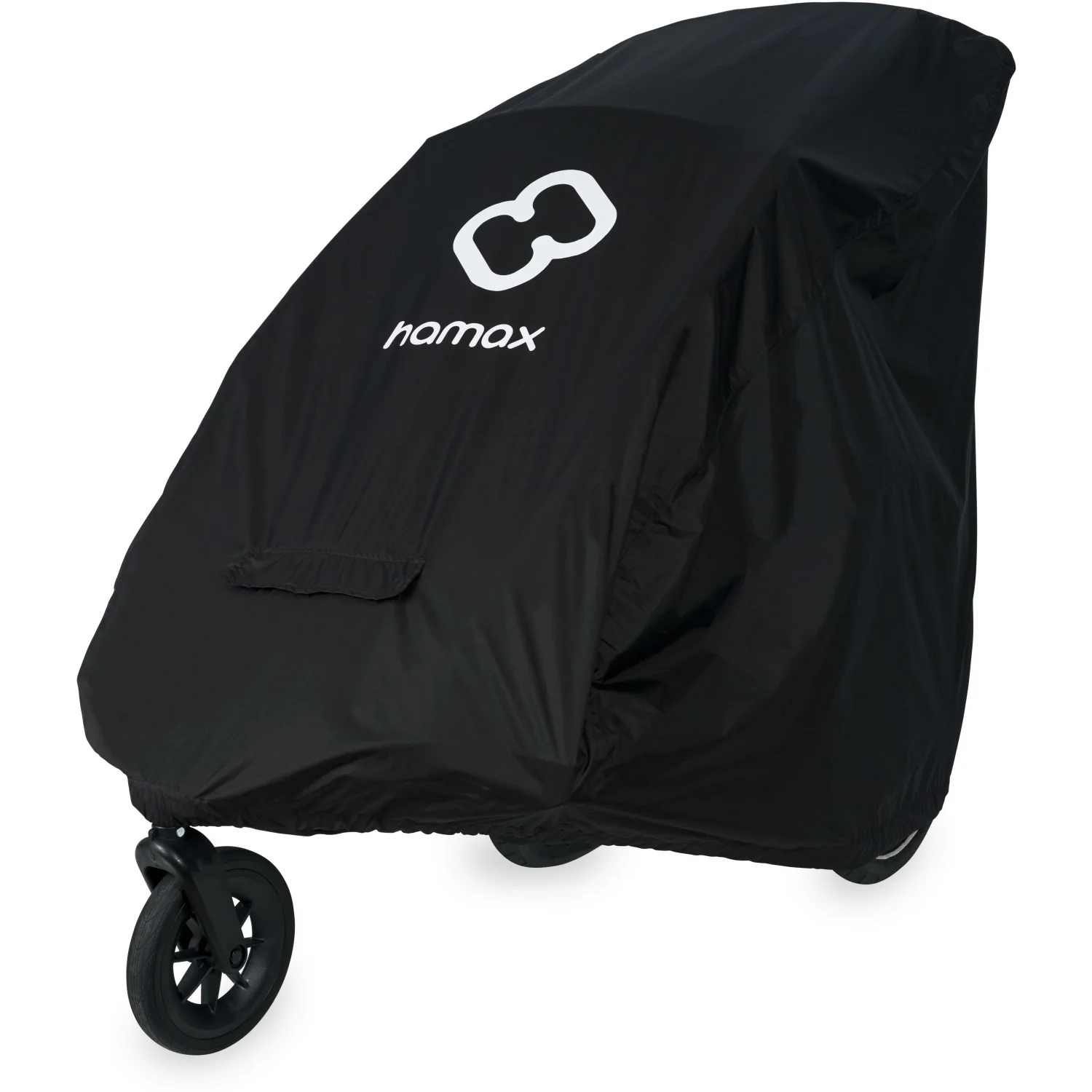 Hamax Dark Grey Opbevaring Cover Upright Bicycle Trailer One Size