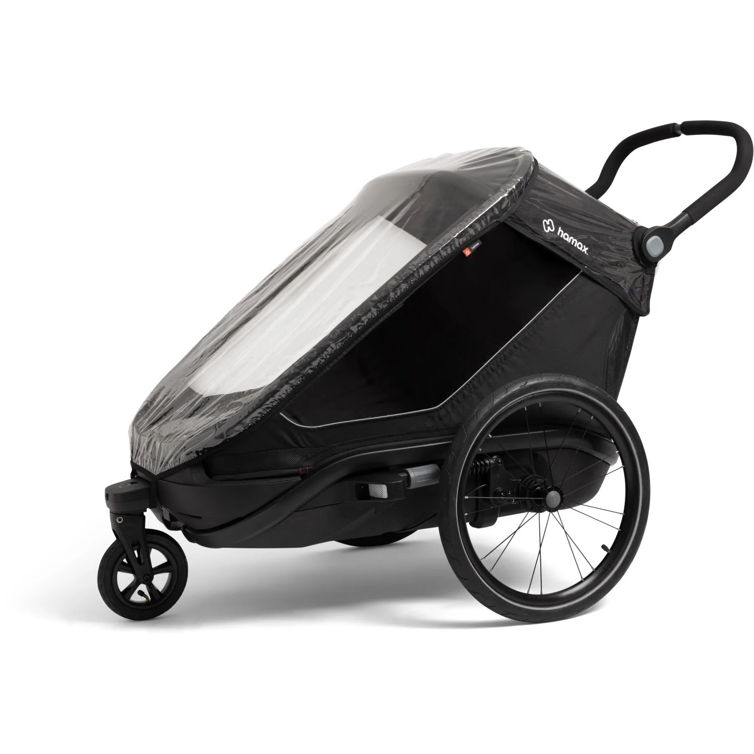 Hamax Transparent Rain Cover Outback Next Enkelt