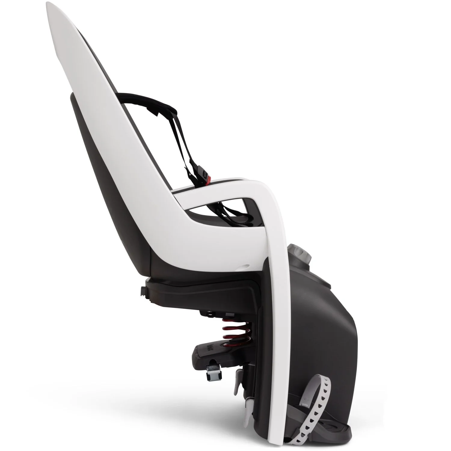 Hamax White/Black Padding Caress Child Bike Sæde Rack Mounted - Image 2