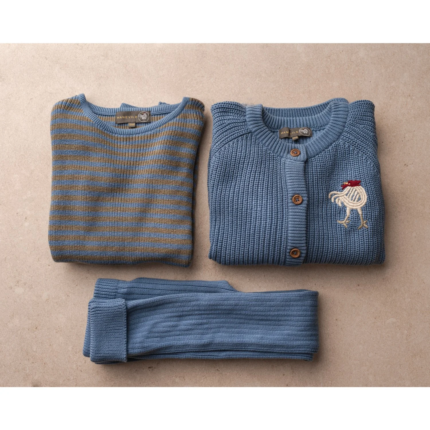 Hanevild Blue Blizzard Kaj Cardigan - Image 8
