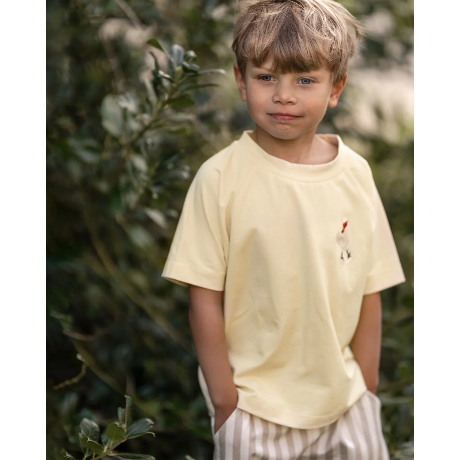 Hanevild Italien Straw Summer T-Shirt - Image 2