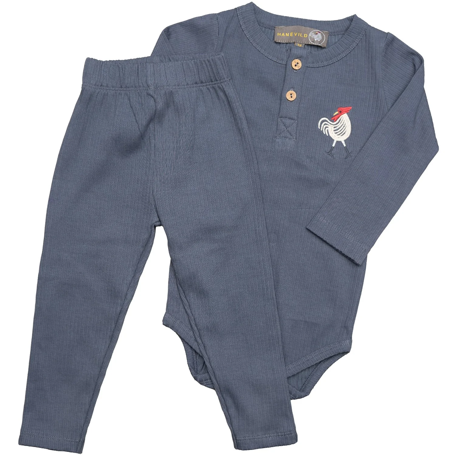 Hanevild Ombre Blue Leo Leggings - Image 4
