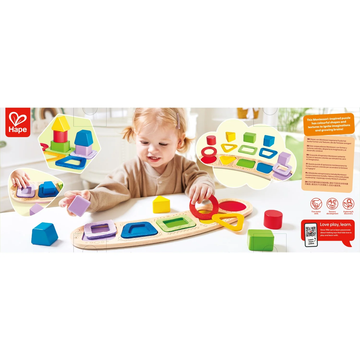 Hape Formpuslespil Til Småbørn - Image 4