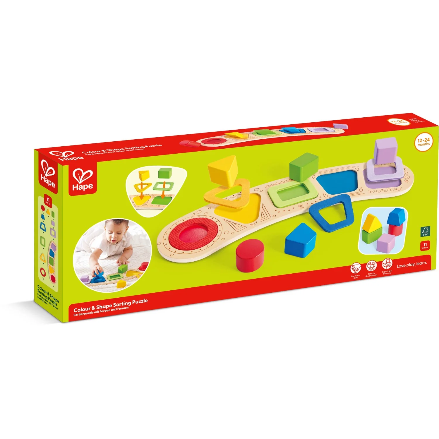Hape Formpuslespil Til Småbørn - Image 9