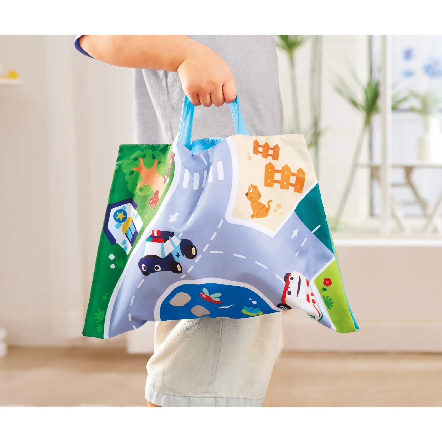 Hape Pull-Back Plys Bilsæt - Image 17