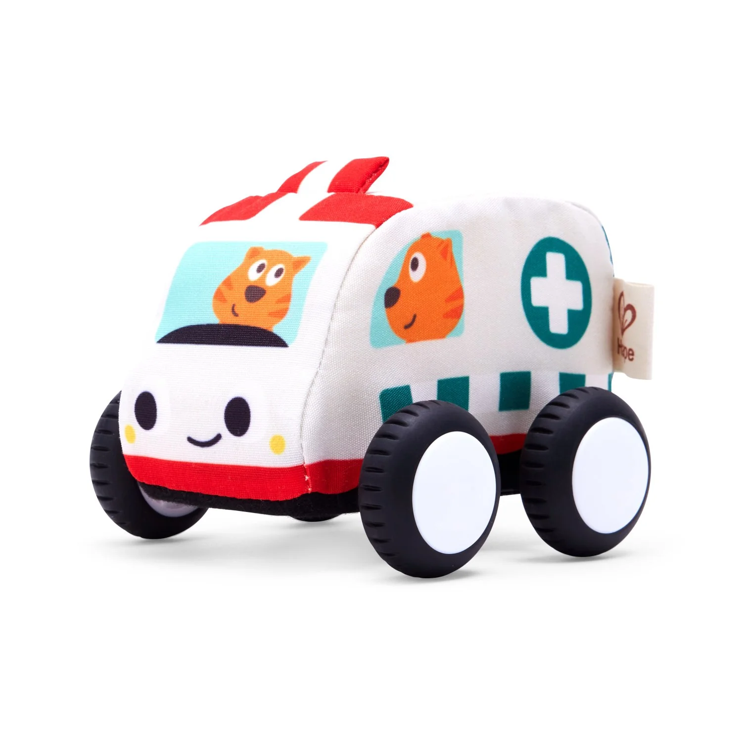 Hape Pull-Back Plys Bilsæt - Image 7
