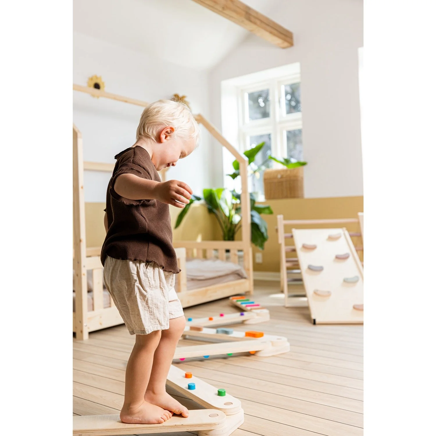 HEMMINGSEN Kids Natur Balancebane/Rampe