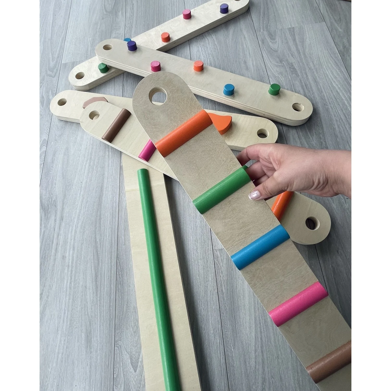 HEMMINGSEN Kids Natur Balancebane/Rampe - Image 8