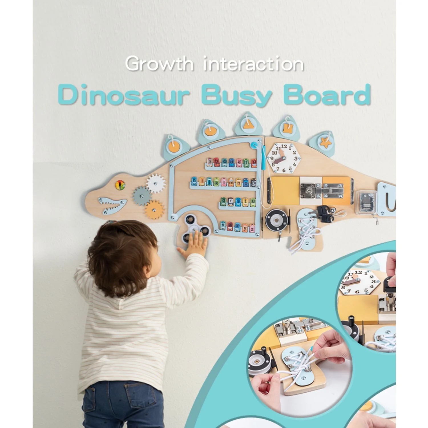 HEMMINGSEN Kids Natur Dino Aktivitetstavle - Image 5