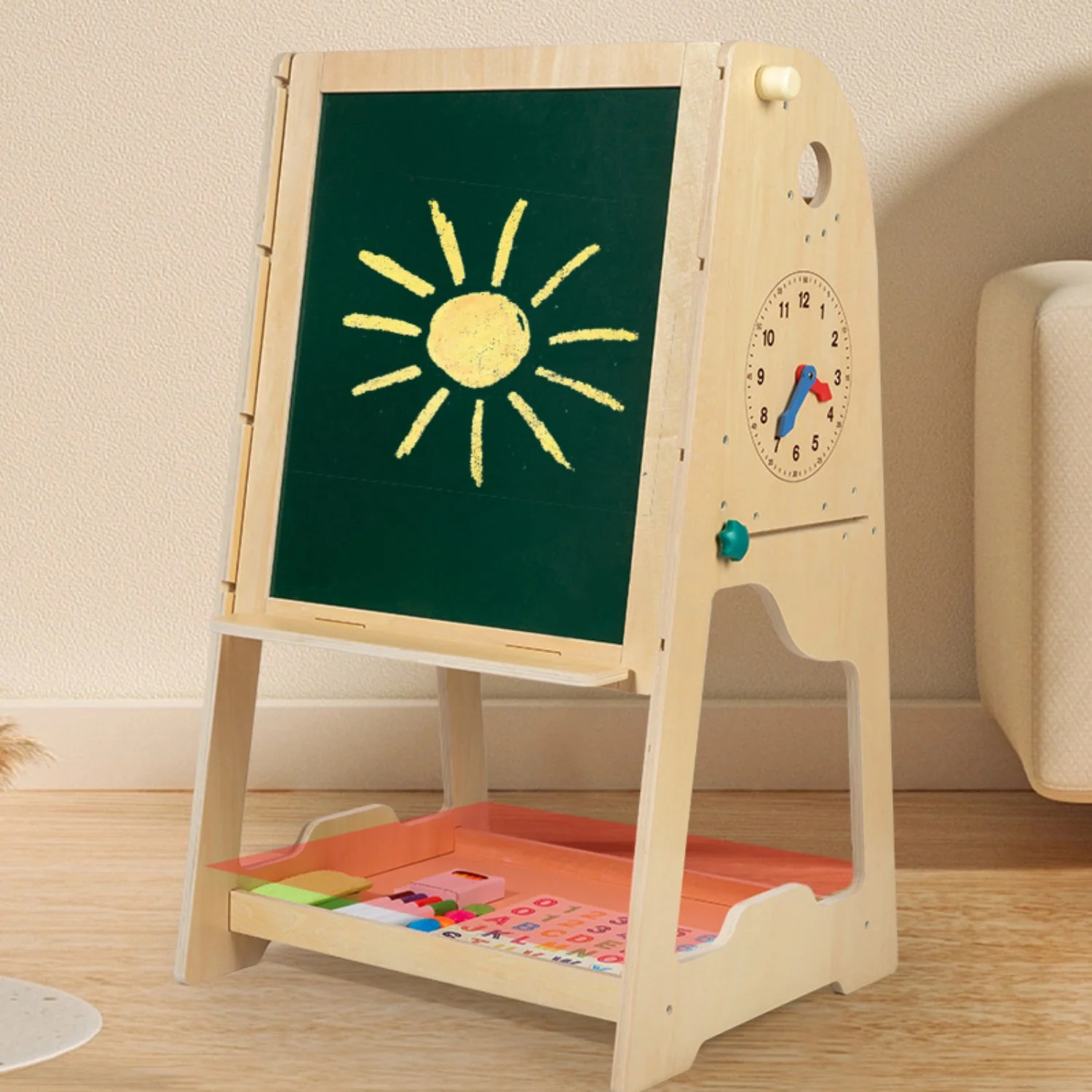 HEMMINGSEN Kids Natur Multifunktionelt Skrivebordsæt - Image 7
