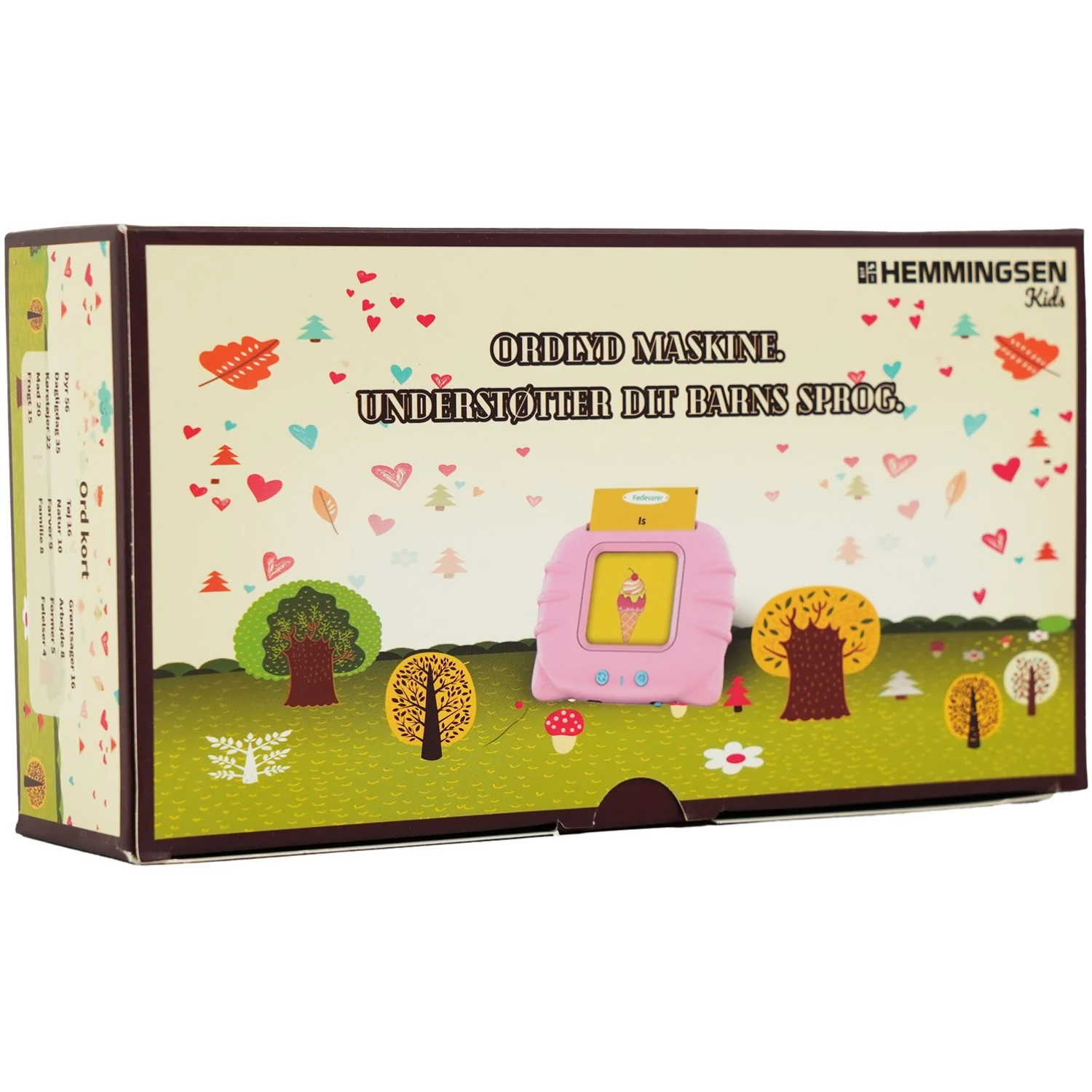 HEMMINGSEN Kids Pink Ordlydmaskine - Image 2