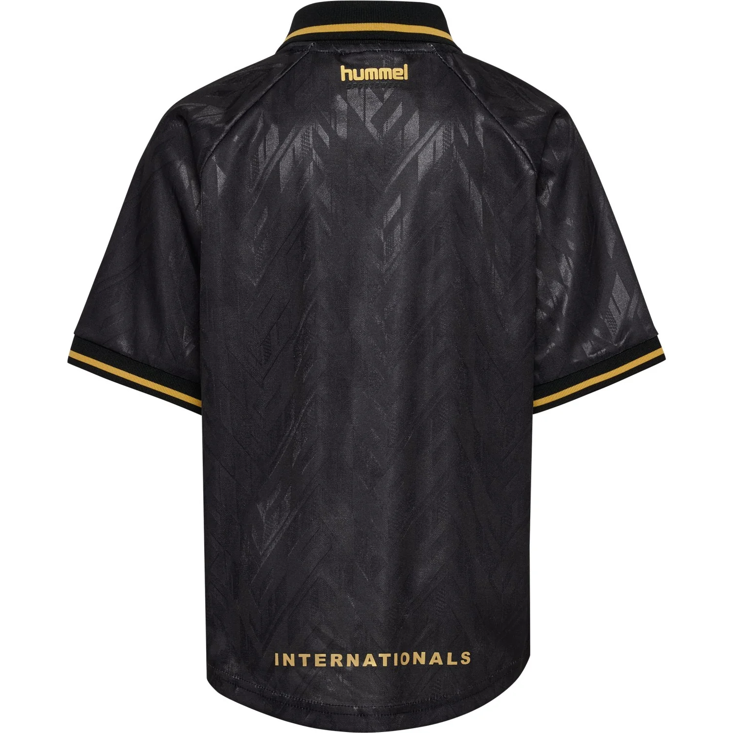 Hummel Black Jr Loose Bay Soccer Jersey S/S - Image 5