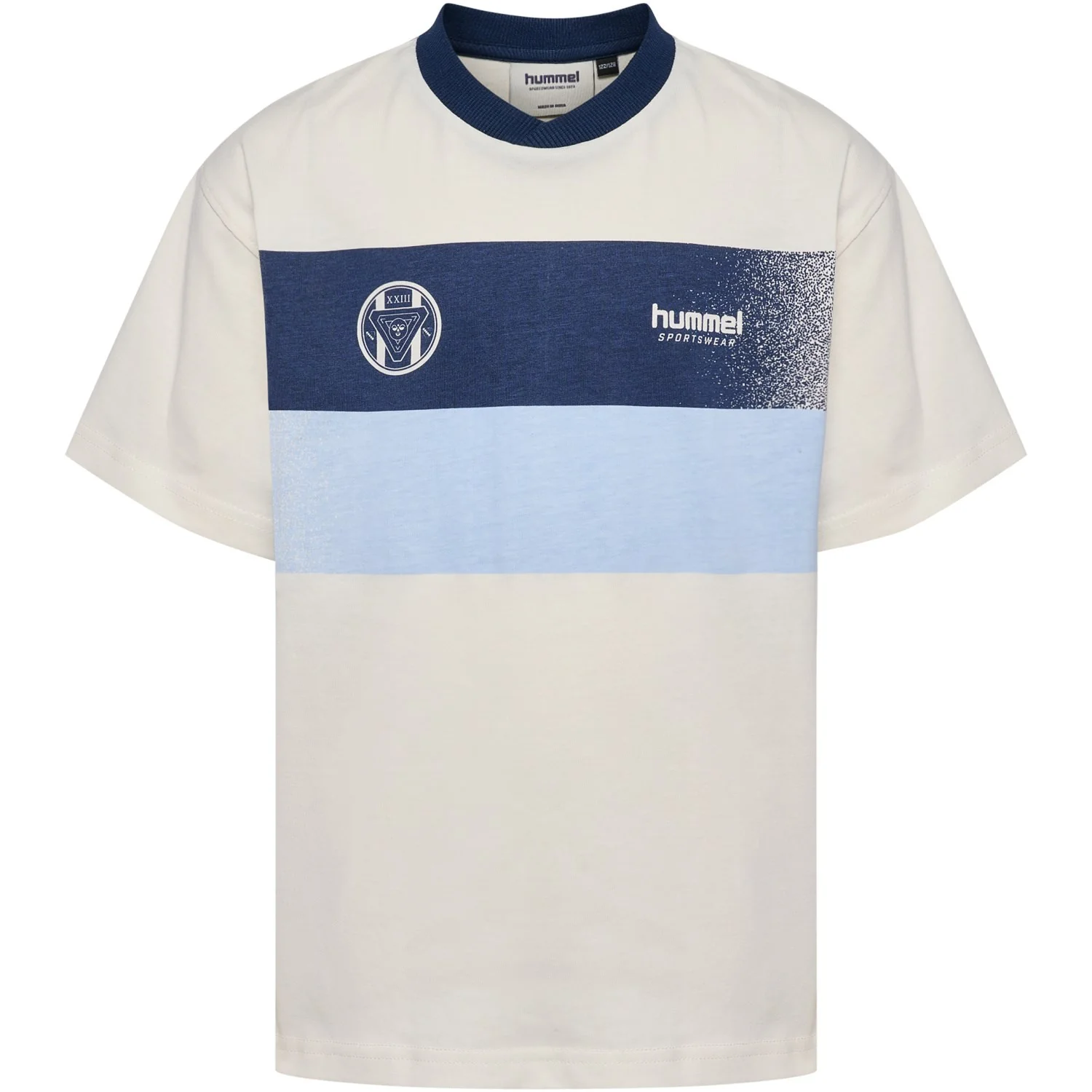 Hummel Blanc De Blanc Jr Loose Change T-Shirt Ss