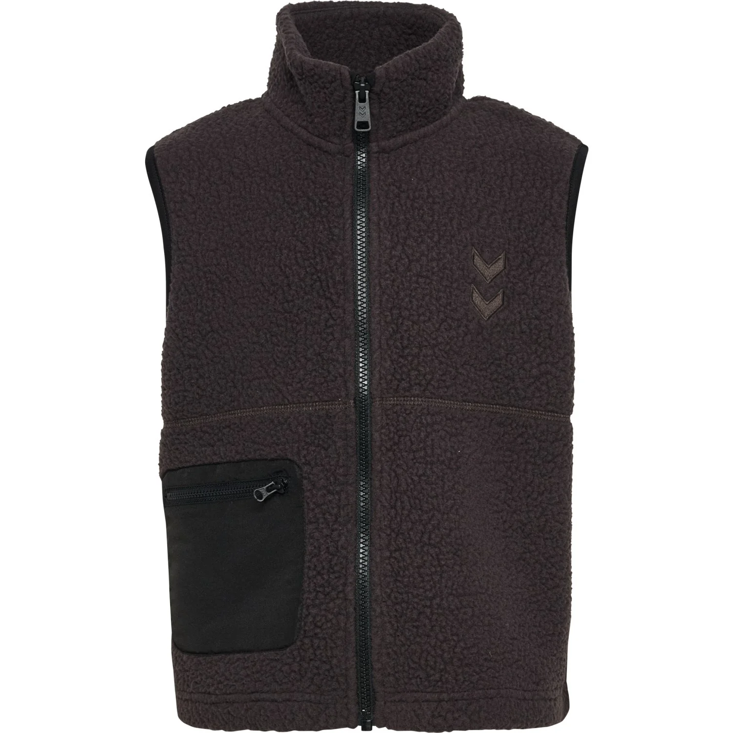 Hummel Chocolate Torte Jr Martini Fleece Zip Vest